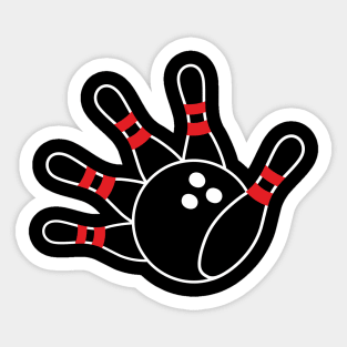 Hey Bowling! (Bowling hand) Sticker